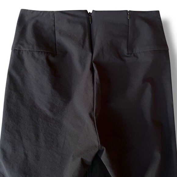 Athleta Womens Wander Pant Sz 0 Black Slim Straight Crop High Waist Athleisure - Picture 7 of 9